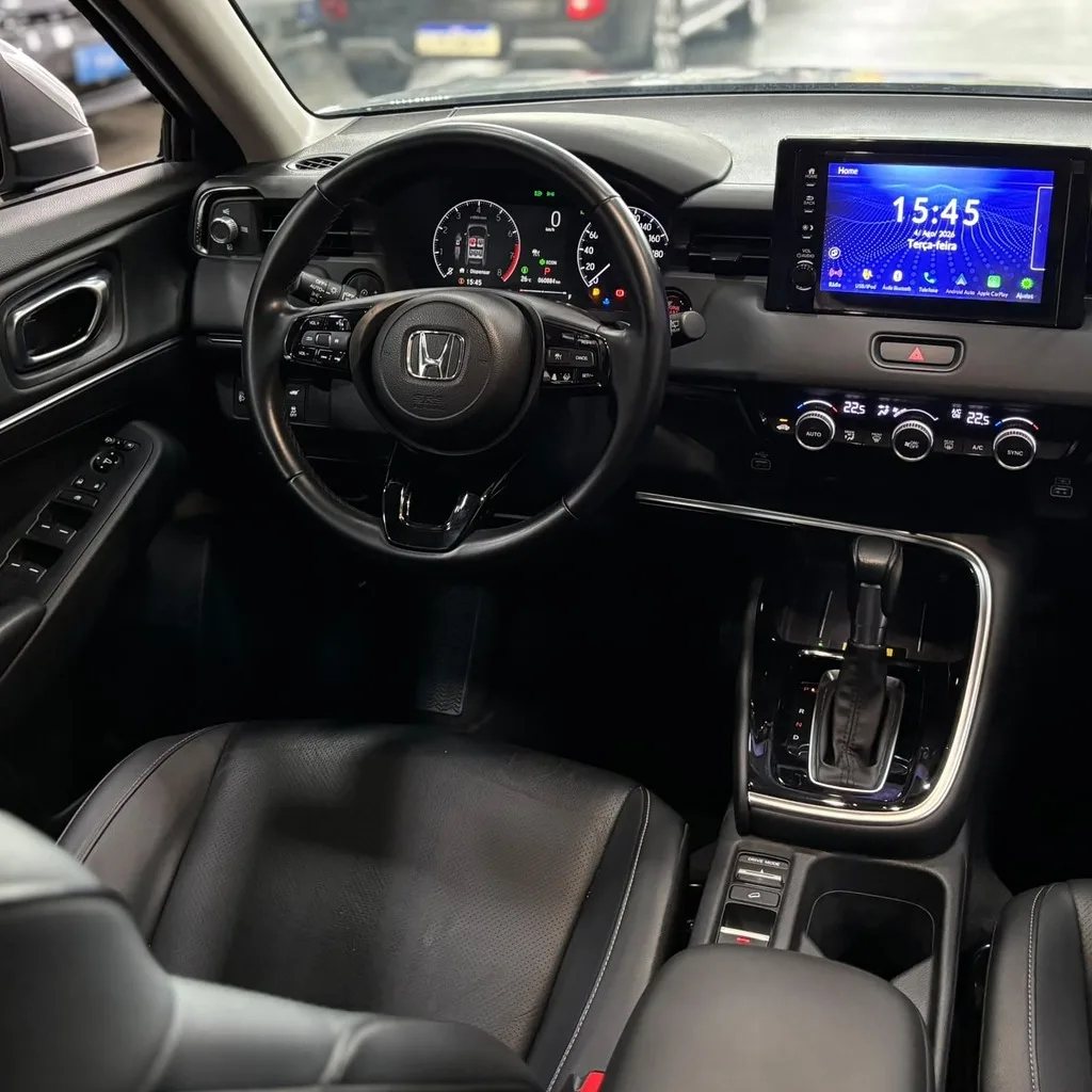 Honda Hr-v Touring 1.5 Turbo Flex Cvt (Impecável – 60 Mil Km – Bancos em couro – Top de linha)
