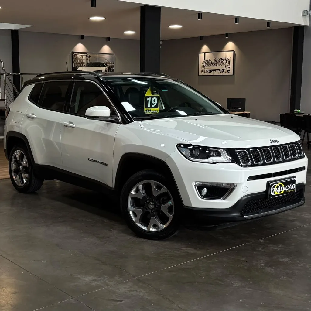 Jeep Compass Limited Flex 2.0 (Impecável – Automática – Bancos em Couro)