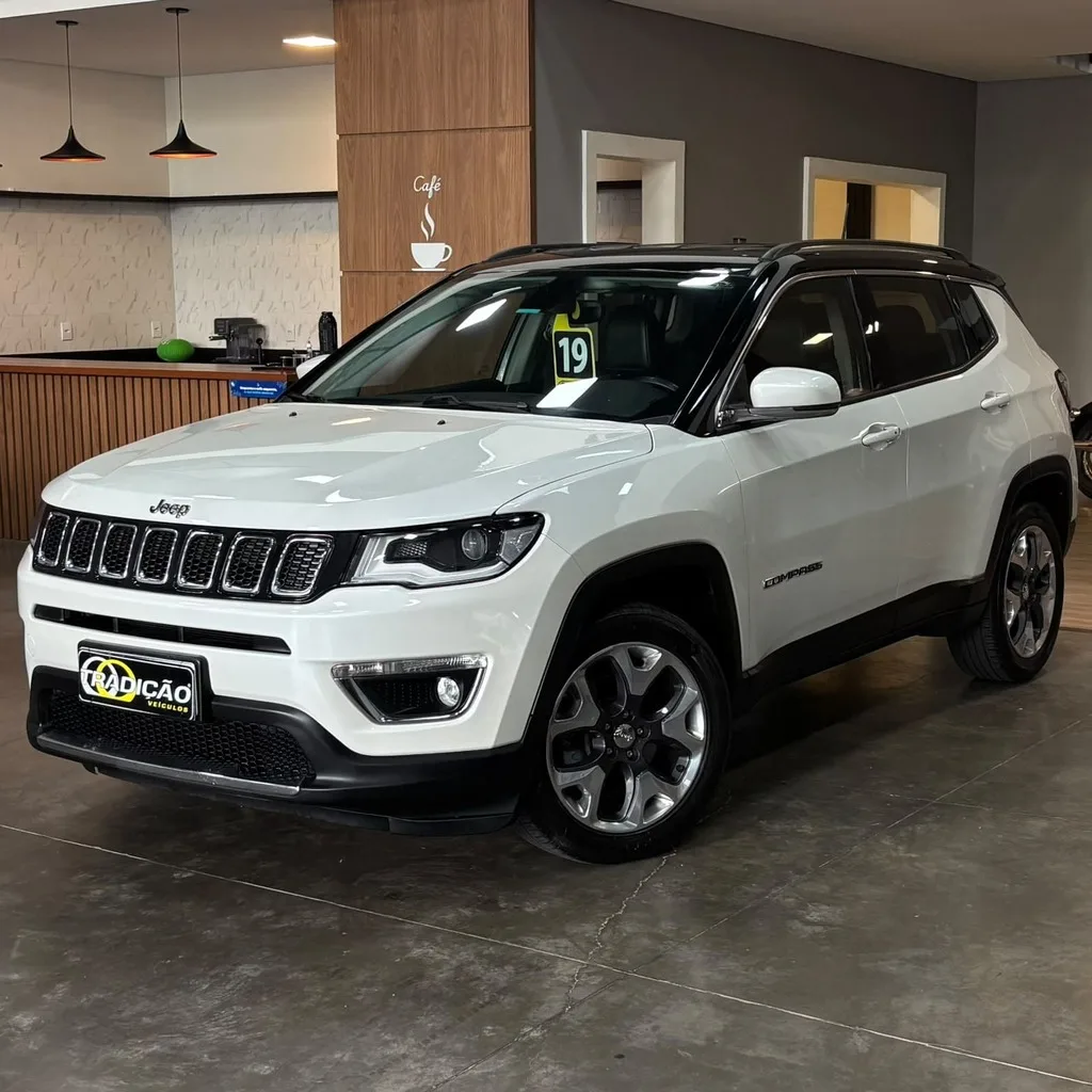 Jeep Compass Limited Flex 2.0 (Impecável – Automática – Bancos em Couro)