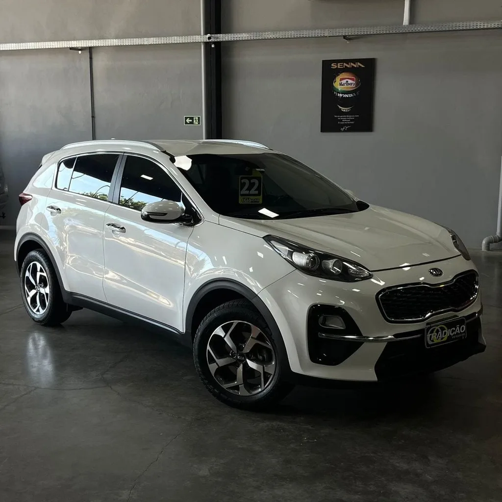 Kia Sportage EX 2.0 Flex (Impecável – Aut – Bancos em Couro – Rodas de Liga)