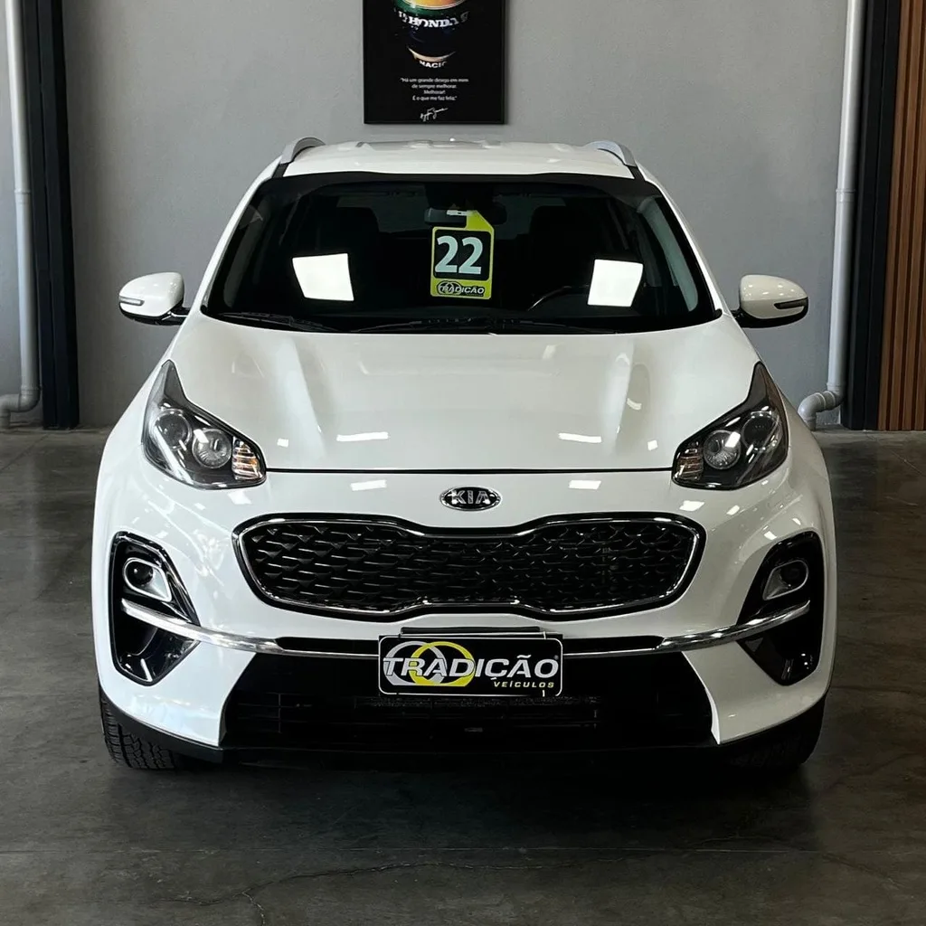 Kia Sportage EX 2.0 Flex (Impecável – Aut – Bancos em Couro – Rodas de Liga)