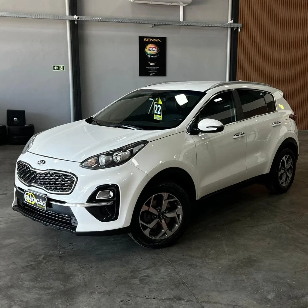 Kia Sportage EX 2.0 Flex (Impecável – Aut – Bancos em Couro – Rodas de Liga)