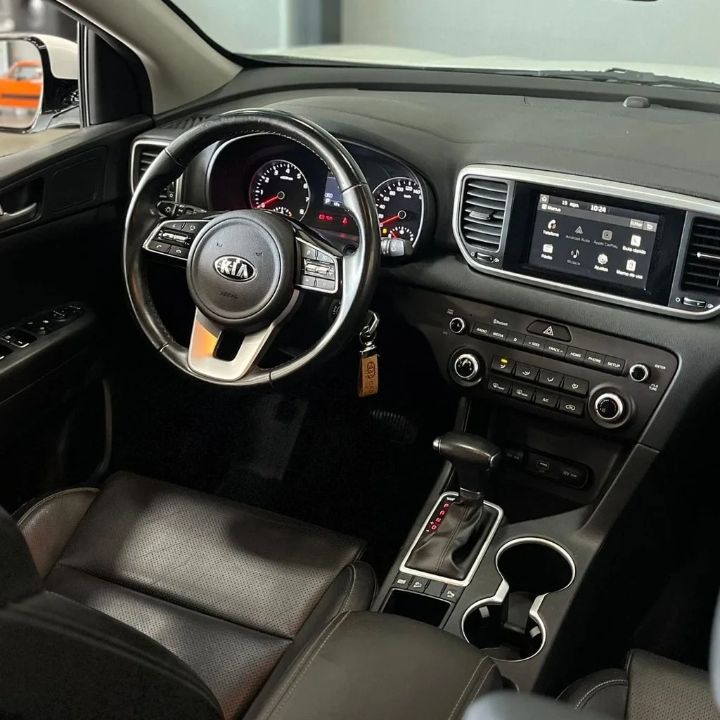 Kia Sportage EX 2.0 Flex (Impecável – Aut – Bancos em Couro – Rodas de Liga)