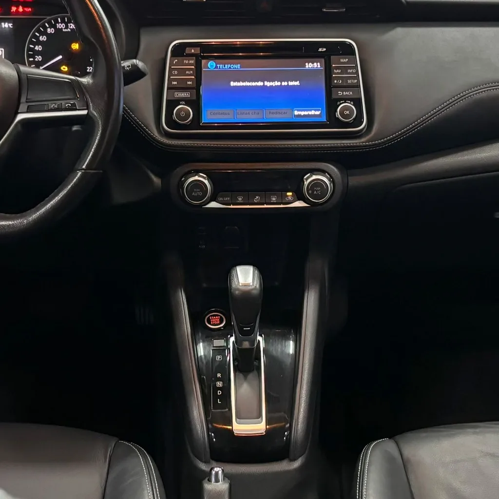 Nissan Kicks SL 1.6 Flex CVT (Impecável – Automática – Bancos em Couro)
