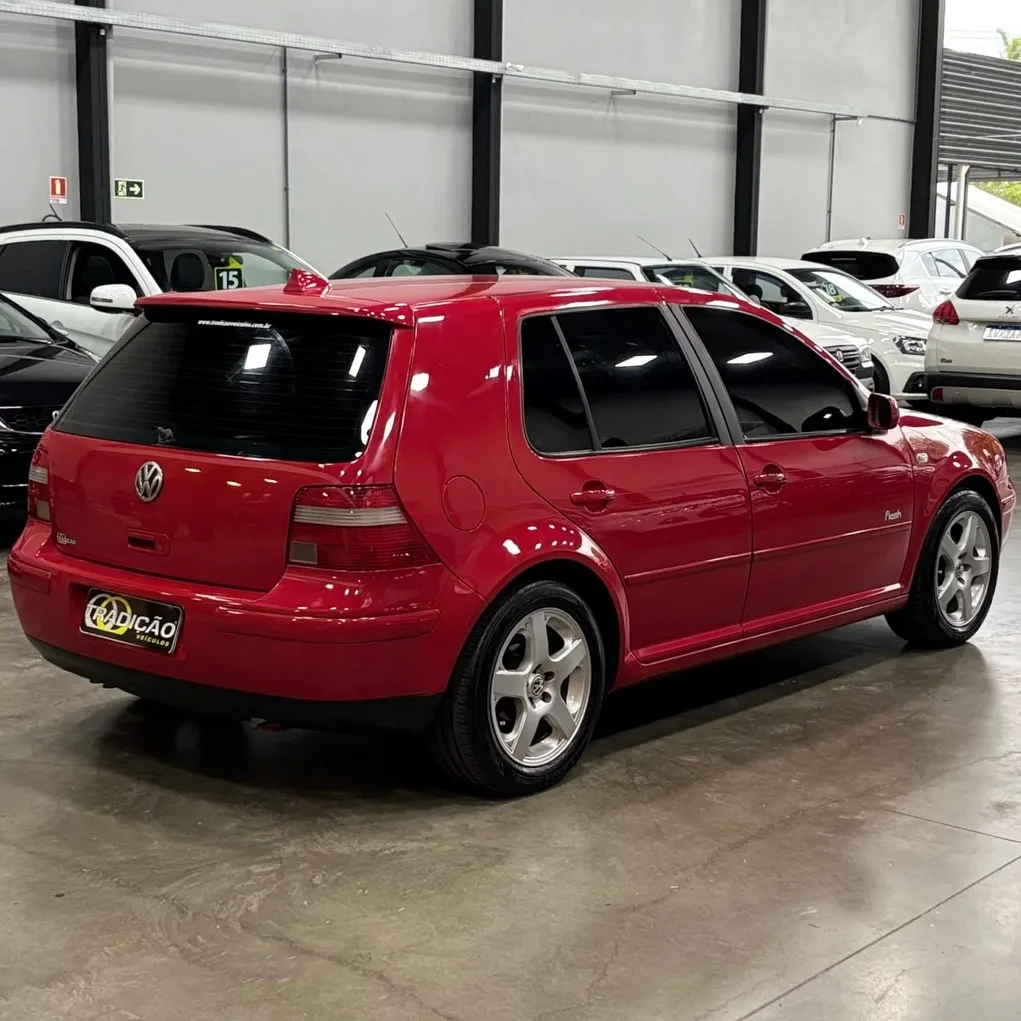 Volkswagen Golf Flash 1.6 Flex 5M (Impecável – Manual – Completo – Susp Ar)