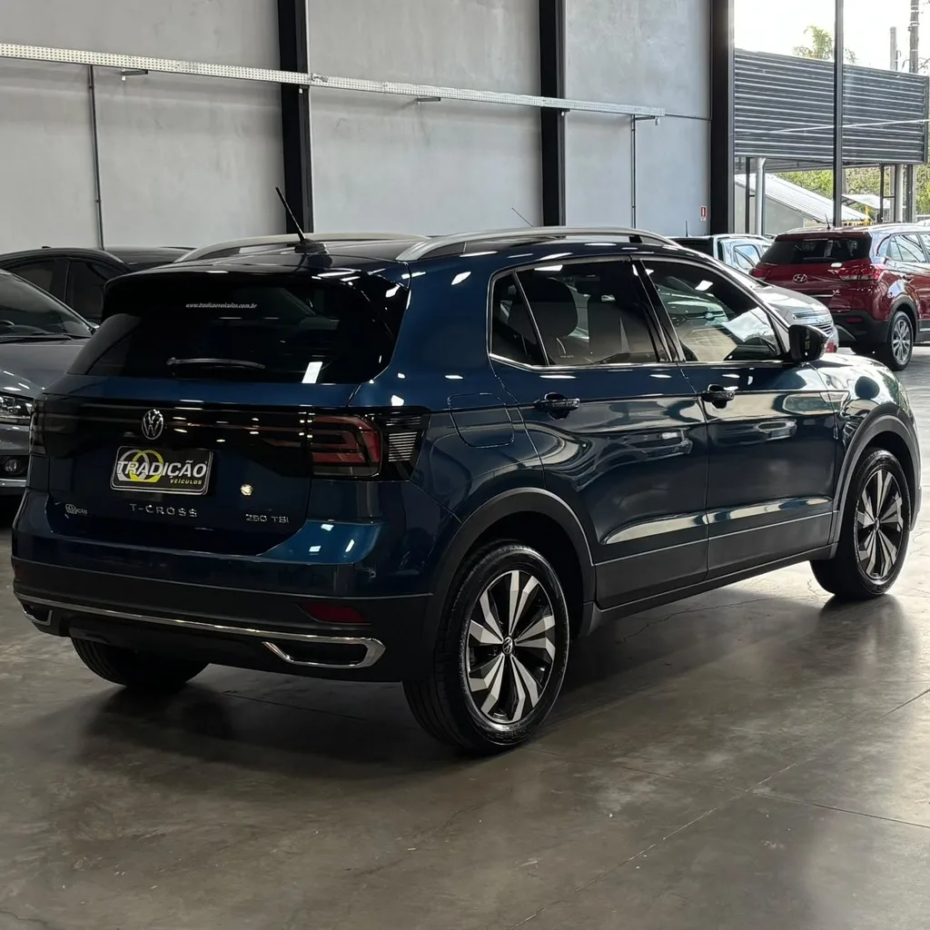 Volkswagen T-Cross Highline Flex 1.4 (Impecável – Top de Linha – Teto Solar – Bancos em Couro)