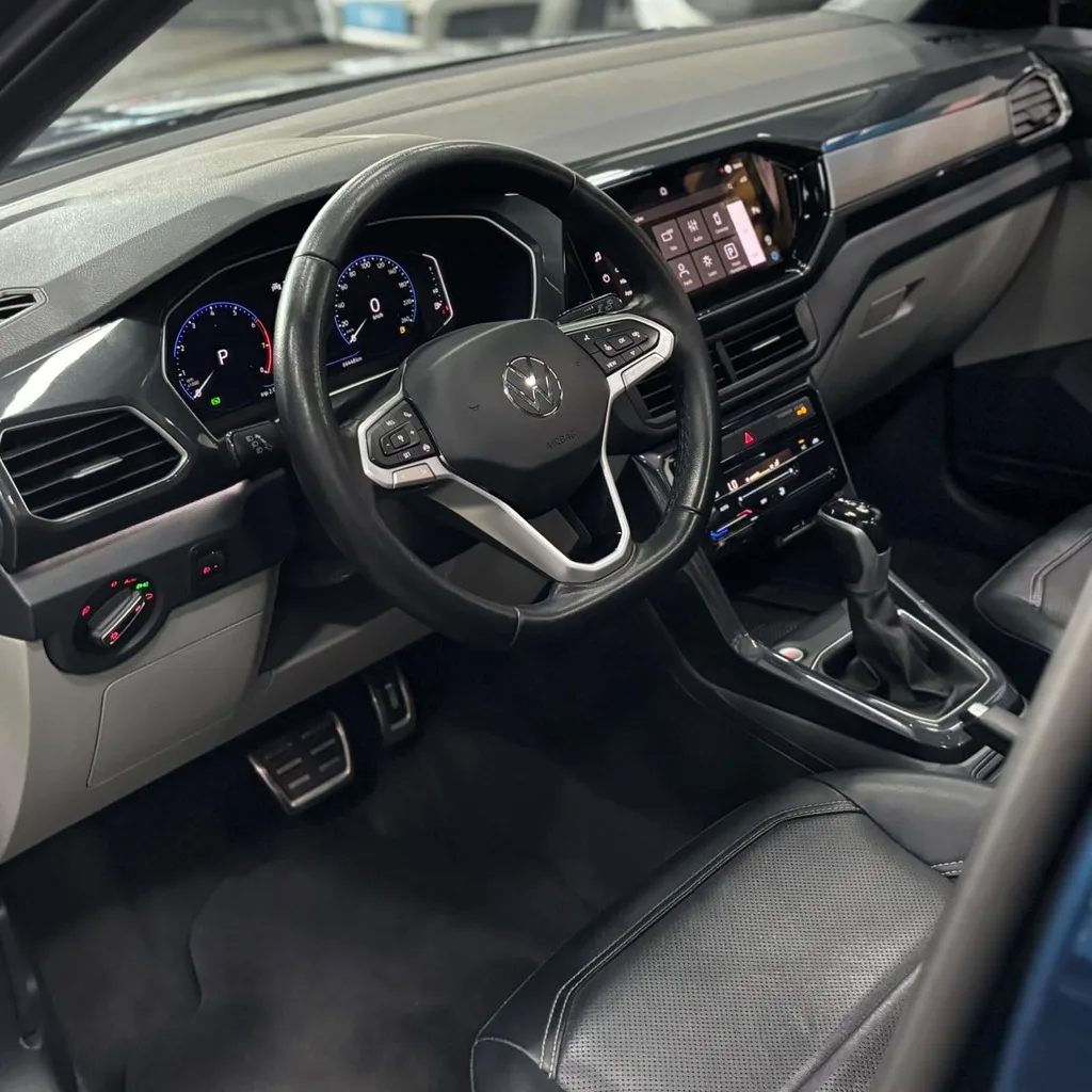 Volkswagen T-Cross Highline Flex 1.4 (Impecável – Top de Linha – Teto Solar – Bancos em Couro)